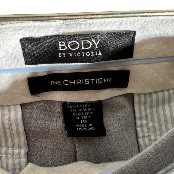 Body by Victoria, The Christie Fit size 10 gray - Picture 5 of 16
